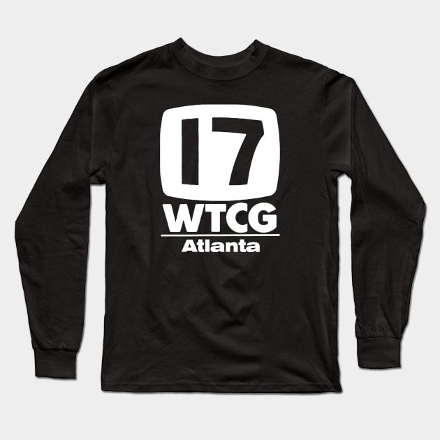 WTCG 17 Atlanta - The Precursor to WTBS Long Sleeve T-Shirt by RetroZest